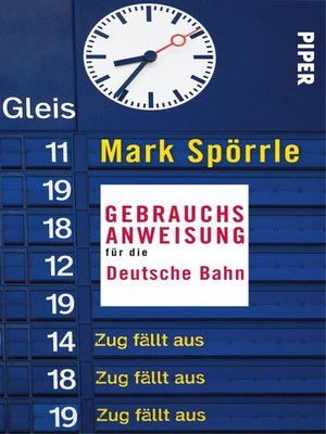 cover image of Gebrauchsanweisung für die Deutsche Bahn